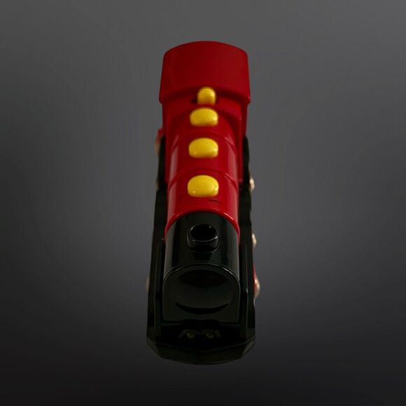 BRIO World Wooden Mighty Red Action Locomotive Lights & Sounds Works! A11 - Picture 5 of 8